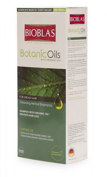Bioblas BotanicOils Daphne Oil Shampoo for oily hair